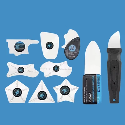 Phone Screen Opening Pry Tool Kit 10pcs Removal iPhone Android Tablet Repair - Image 1 of 4
