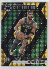 2024-25 Panini Mosaic City Edition Choice Black Gold Prizm 3/8 Jayson Tatum 1o2