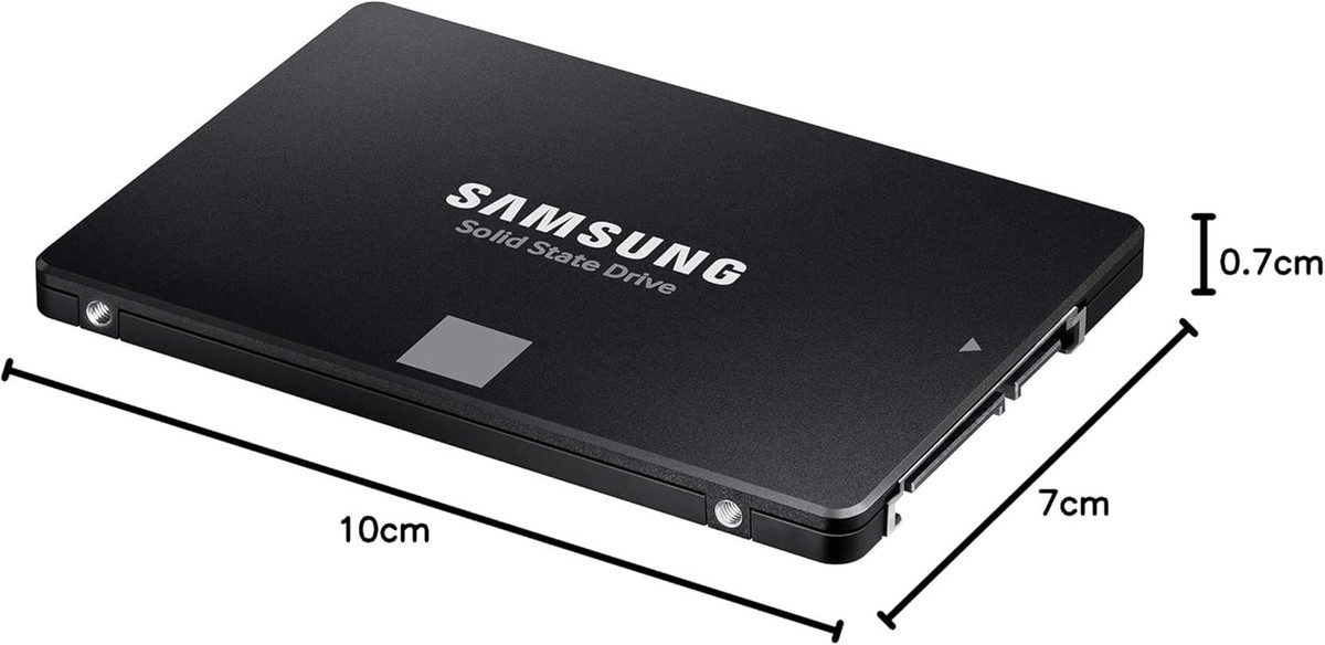 Samsung 870 EVO 1TB, 2.5 inch Internal SSD - ‎MZ-77E1T0B/AM for