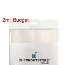 CheckOutStore Clear Plastic OPP for 7" Vinyl 45 RPM Records Outer Sleeves Lot