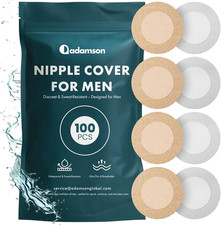 - Nipple Covers for Men - 100Pcs 50 Pairs Mens Nipple Cover Hider for Runnin