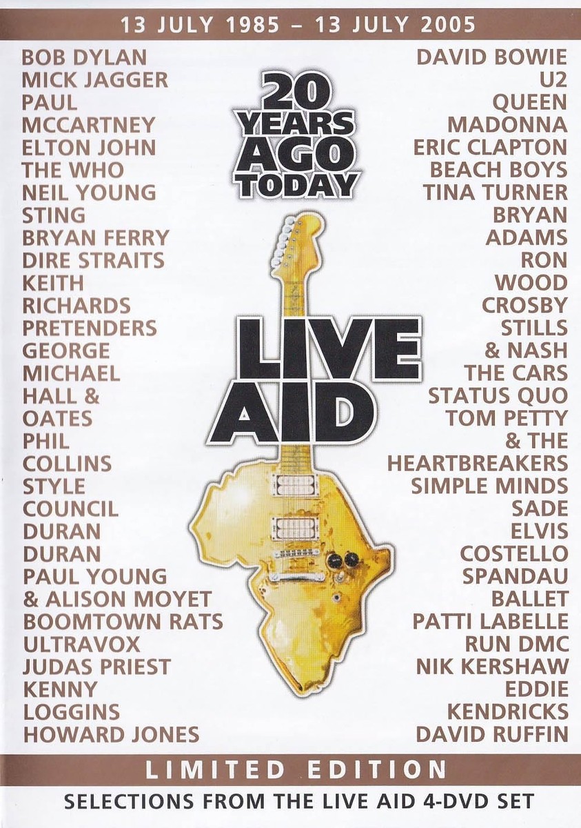 Live Aid - 20 Years Ago Today - The Story of Live Aid (DVD, 2005