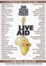 Live Aid 20 Years Ago Today Premiere Version DVD Limited Edition New Sealed