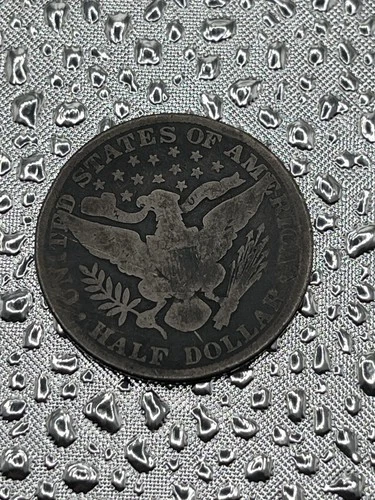 1907 P Barber Silver Half Dollar U.S. 50c Type Coin