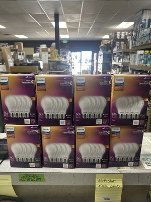Philips Ultra Definition LED A19 Soft White 60W Eq Light Bulbs 32 Ct 8 Packs