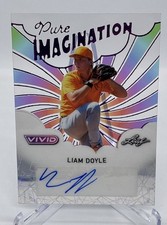 2025 Leaf Vivid Baseball Liam Doyle Cardinals Pure Imagination Auto 1/4