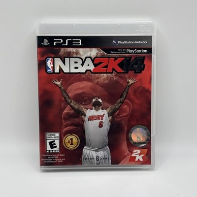 NBA 2K14 - LEBRON JAMES COVER (Playstation 3, PS3 2013) CIB - TESTED