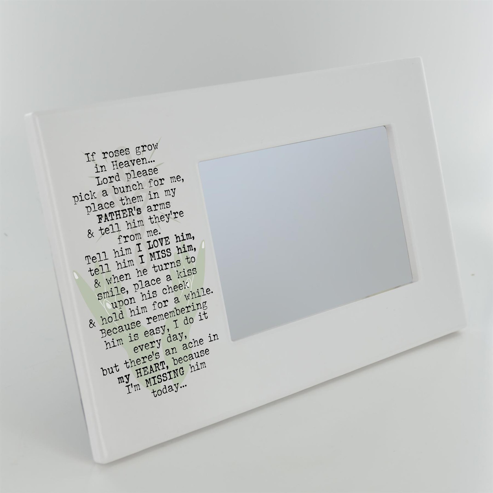 FATHERS ARMS CERAMIC TILE FRAME 260X160