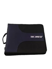 Crop In Style PSB Zippered 3-Ring Binder 12" x 12" With Vintage Stickers