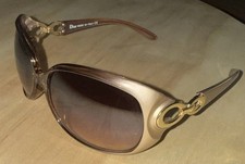 Vintage Rare Authentic Christian Dior Lady Optyl Sunglasses Gradient Lens Case