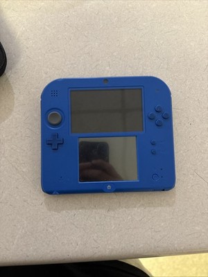 Nintendo 2DS Electric Blue 2 Gaming Handheld Nintendo DS GREAT CONDITION