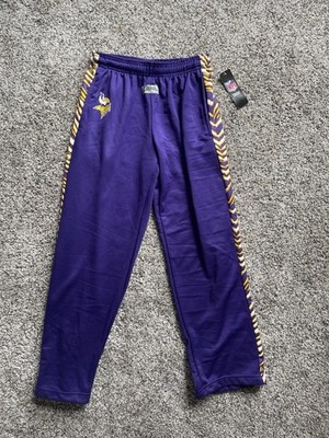 NWT Minnesota Vikings Sweatpants Men's Size Small Zubaz NFL Purple