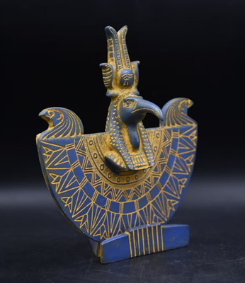 Authentic Ancient Egyptian Antiquities statue of Goddess Thoth, Ibis Egyptian BC