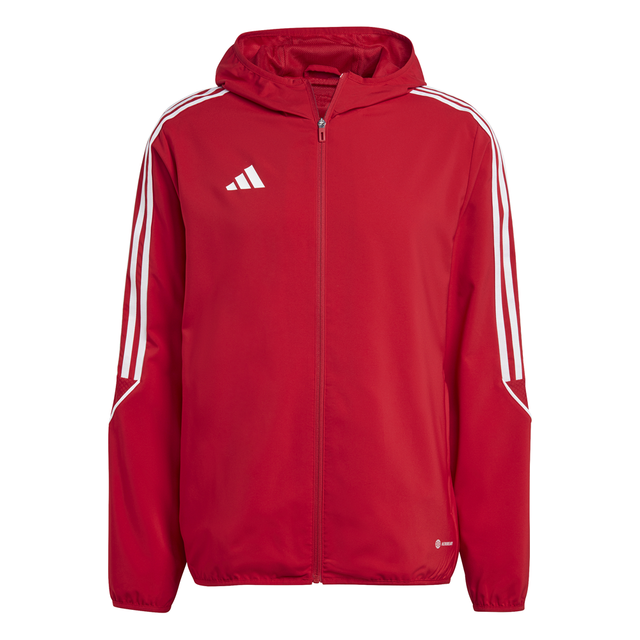 adidas Tiro 23 League Windbreaker Mens Red Casual Athletic Outerwear IA1618-A