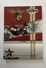 2004 Playoff Honors - Prime Signatures Jeff Bagwell #PS-23 /2500