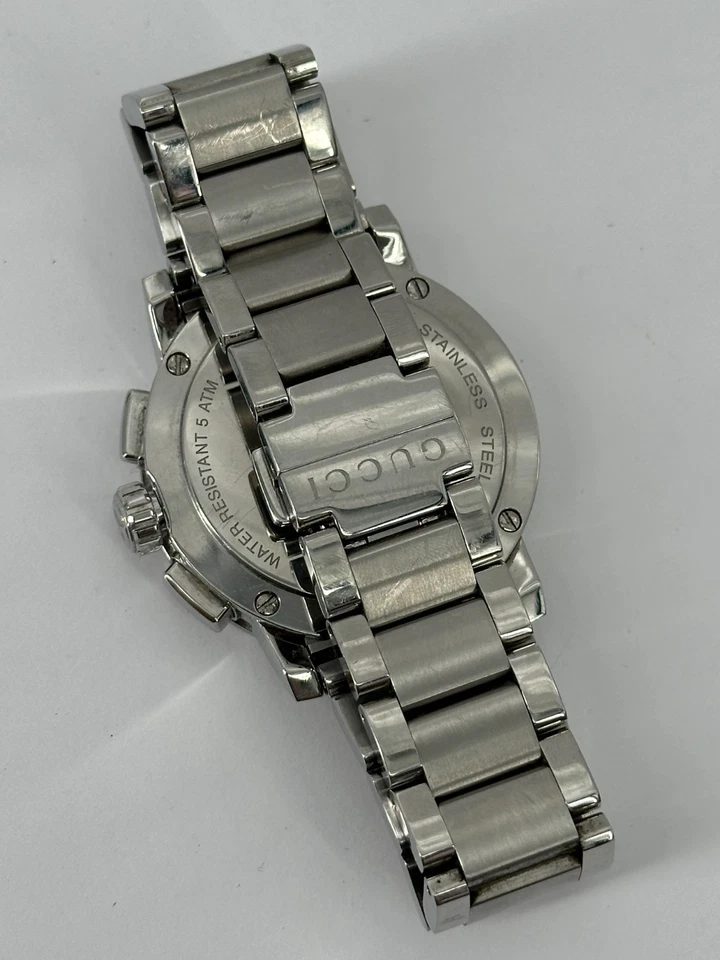 GUCCI G-Chrono Stainless Steel Black Dial Men's Watch - Image 3 of 4