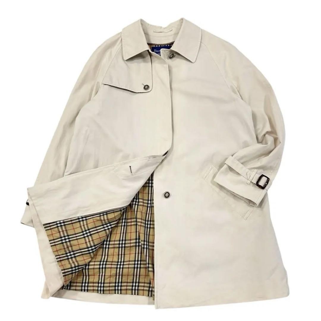 90'S Vintage Burberry Bluelabel Chester Coat