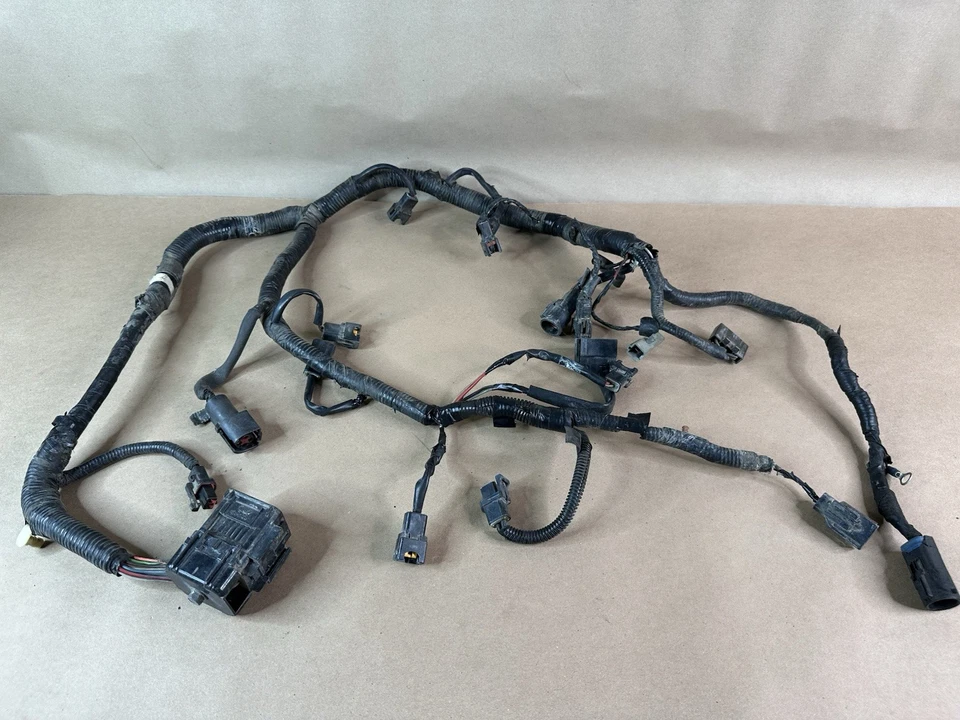 Ford Mustang Cobra GT 1994 1995 motor 5,0 computadora inyector arnés de cableado fabricante de equipos originales Foto 3 de 4