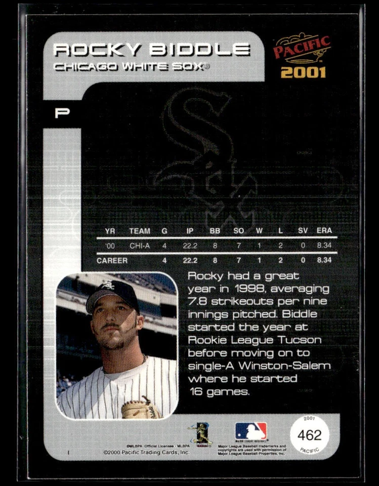 2001 Pacific Rocky Biddle #462 - Image 2 of 2