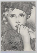 2007-08 Breygent Monroe: Shaw Family Archive 1/1 Marilyn Monroe Auto Sketch 19ee
