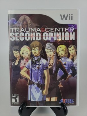Trauma Center Second Opinion (Nintendo Wii, 2006) Complete With Manual