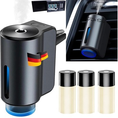Auto Diffuser Lufterfrischer mit 3 Parfüms Öl Intelligente 3 Modi Fragrance Duft