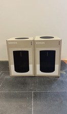 Sonos Era 100 Wireless Smart Speaker Sprachsteuerung Schwarz Paar - Neu & Versiegelt  