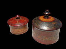 Uttermost Sherpa Set of 2 Etched Detail Boxes