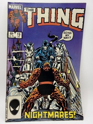 Marvel Comics THE THING  19. Jan 1985 Nightmares vintage comic book