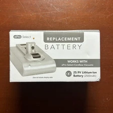 ePro Select 25.9v Lithium Ion Battery EB2500 for EV2738 EV2038 Brand New