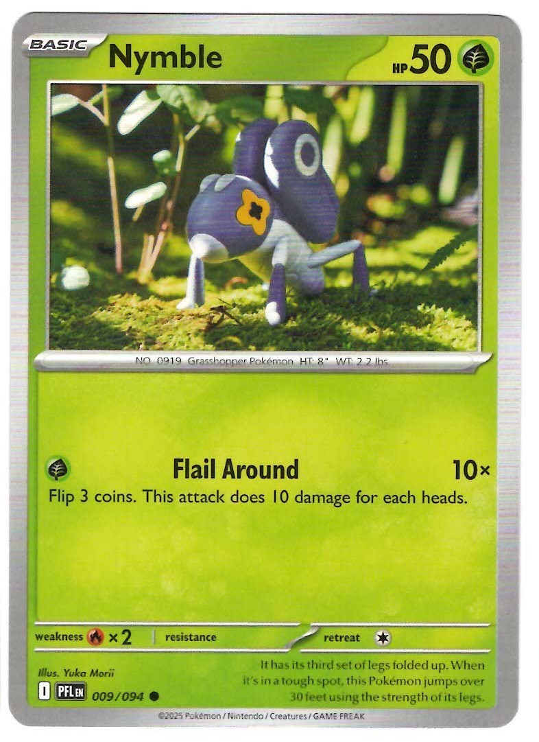 Nymble 009/094 Me02: Phantasmal Flames Regular, NM