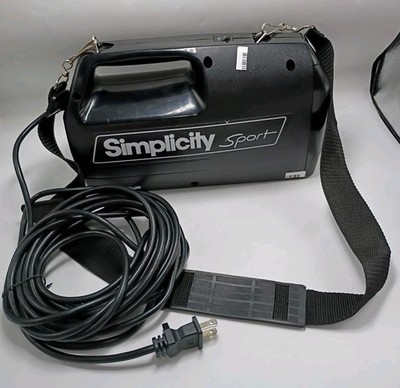 SIMPLICITY SPORT Model S100 Ultra Compact Hand Carry VACUUM - NO HOSE