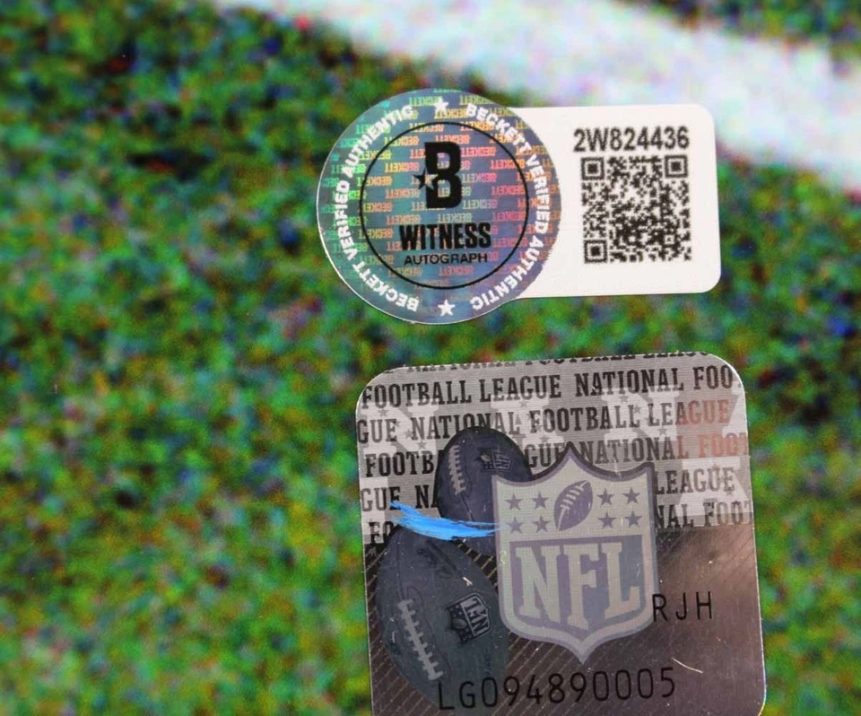 Foto autografiada por John Elway de los Denver Broncos 16x20 Beckett 50991 Foto 3 de 4