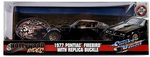 1977 Pontiac Firebird Trans Am Black with Replica Buckle Smokey and The... - Picture 3 of 3