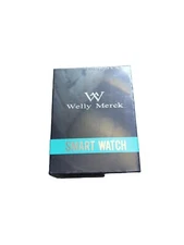 Welly Merck Smart Watch Black Touch Screen NIB