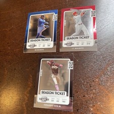 2021 Panini Contenders Optic Baseball — Lot Of 3