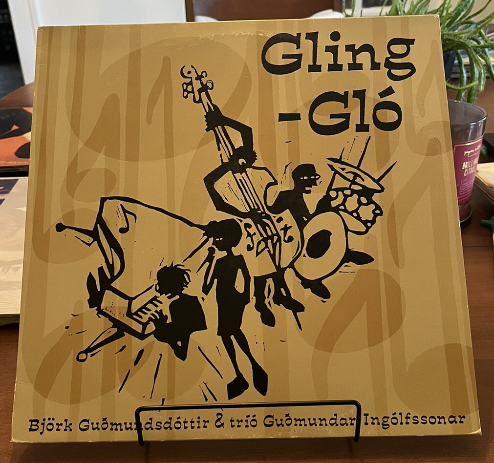 レコード LP ビョーク Bjork Gling-Glo Björk - Gling-Gló – OLI
