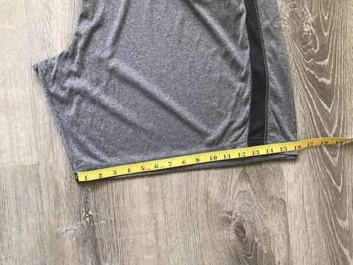 Nwt Hombre Tek Gear Drytek Pantalones cortos atléticos grandes y altos Jvln Gray Tamaño 3XB - Imagen 8 de 9