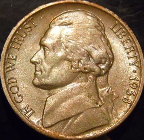 1938-D Jefferson Nickel Choice BU Uncirculated