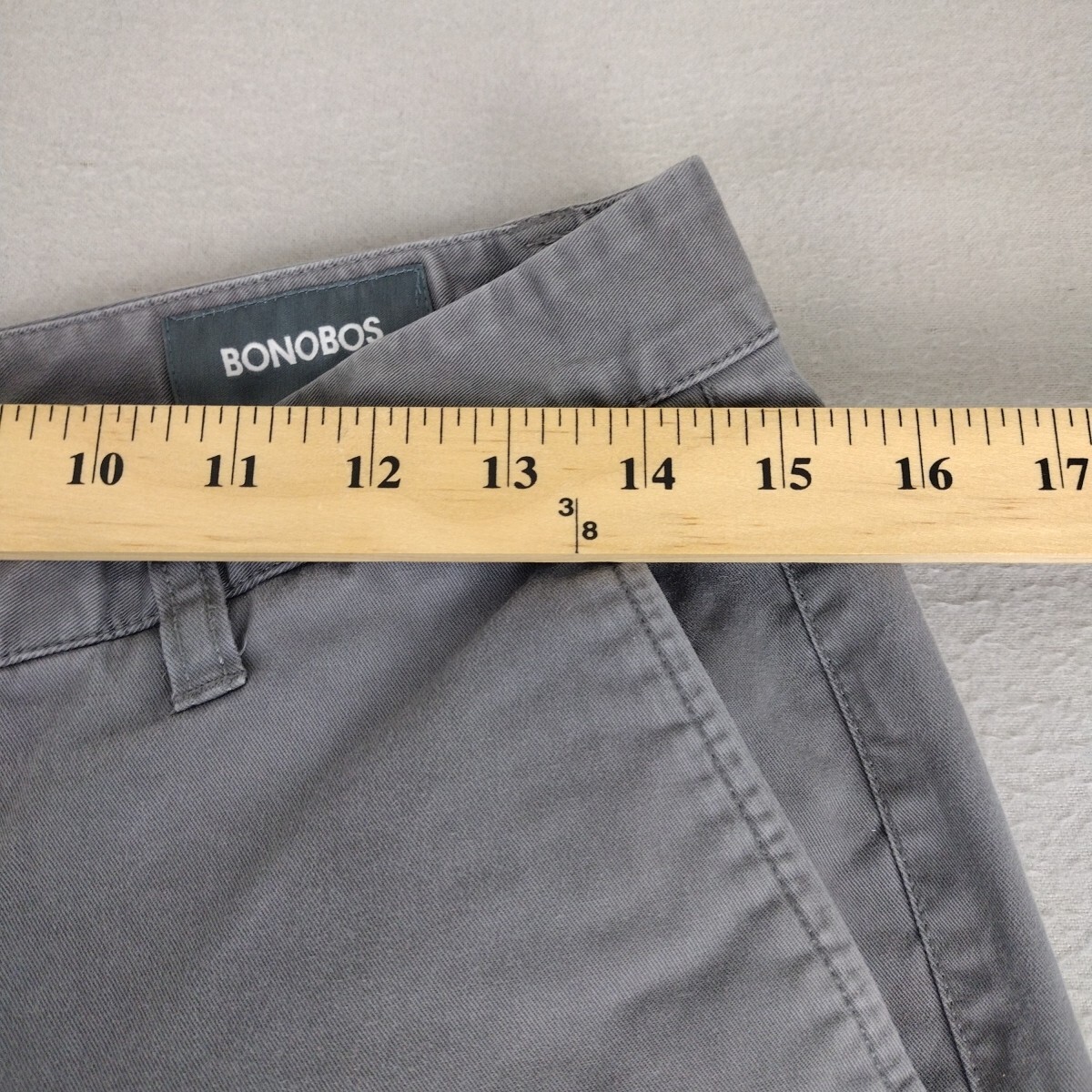 Bonobos Jeans Mens 30x30 Low Rise Gray Denim Pant… - image 5