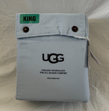 4 pc UGG Alahna Noble Blue King Sheet Set NIP