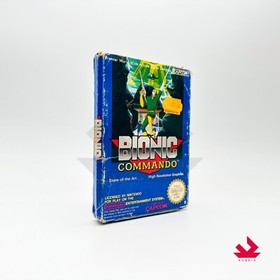BIONIC COMMANDO - PAL B BOXATO ENGLISH NES-CM-EEC NINTENDO CAPCOM PIATTAFORMA