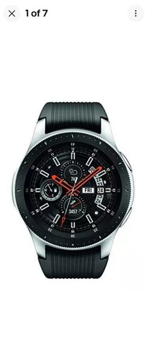 Samsung Galaxy Watch Sm-r800 46mm Silver Smartwatch Bluetooth WiFi - Zdjęcie 4 z 5