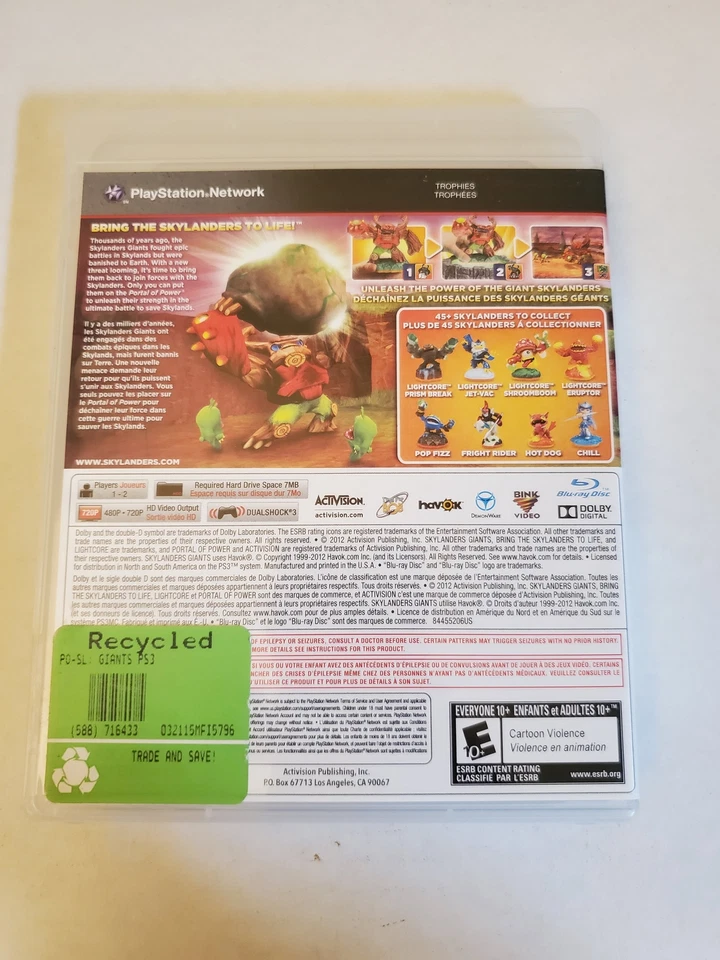 Skylanders Giants (Playstation 3 Ps3) - Image 2 of 4