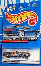 Hot Wheels 1998 Artistic License Series #732 1970 Plymouth Barracuda w/ 3SPs