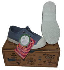 NIB CIENTA UNISEX BABY 70997.90 WASHED DENIM SNEAKERS TODDLER SIZE 23, 6.5