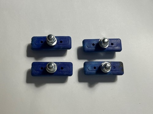 NEW BLUE OLD SCHOOL BMX FREESTYLE BRAKE PADS/SHOES (2 Included) UKAI ARAYA 7X - Picture 2 of 2