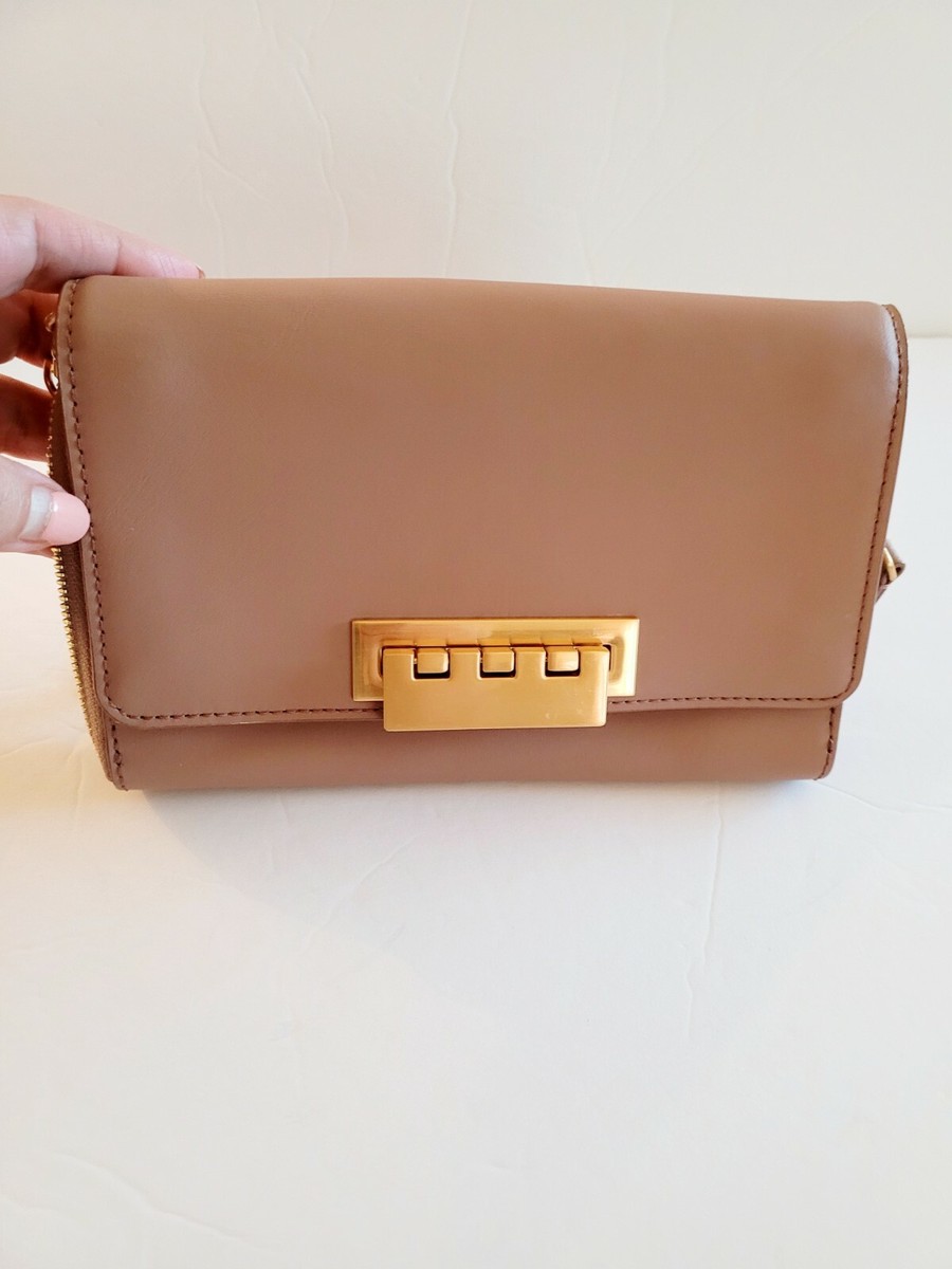 ZAC ZAC POSEN Eartha Zip Wallet Leather Crossbody | eBay display picture 1