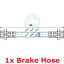 Flexible de frein Nissan 200 SX