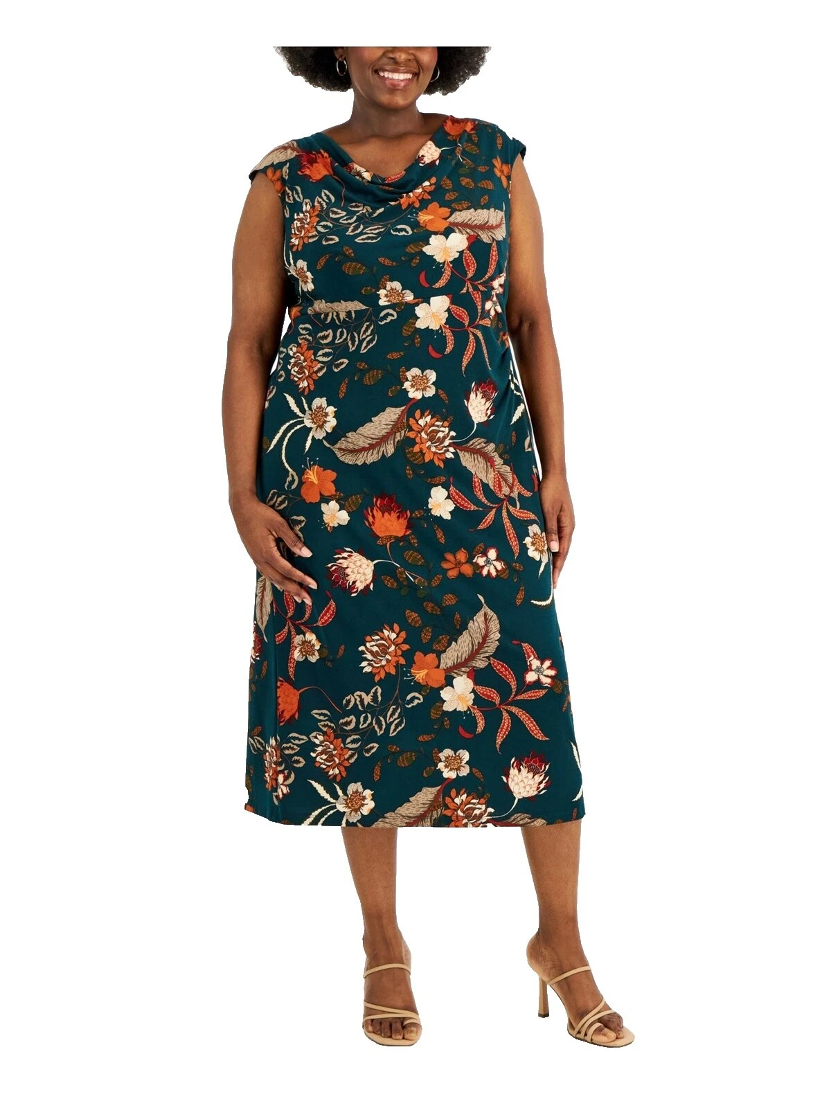 Funda Connected Floral de Fiesta/Cóctel Vestidos para Mujeres